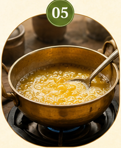 Slow cooking butter
