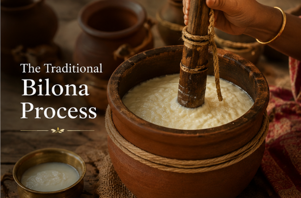 Traditional Bilona process